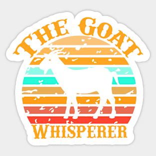 The Goat Whisper Sticker